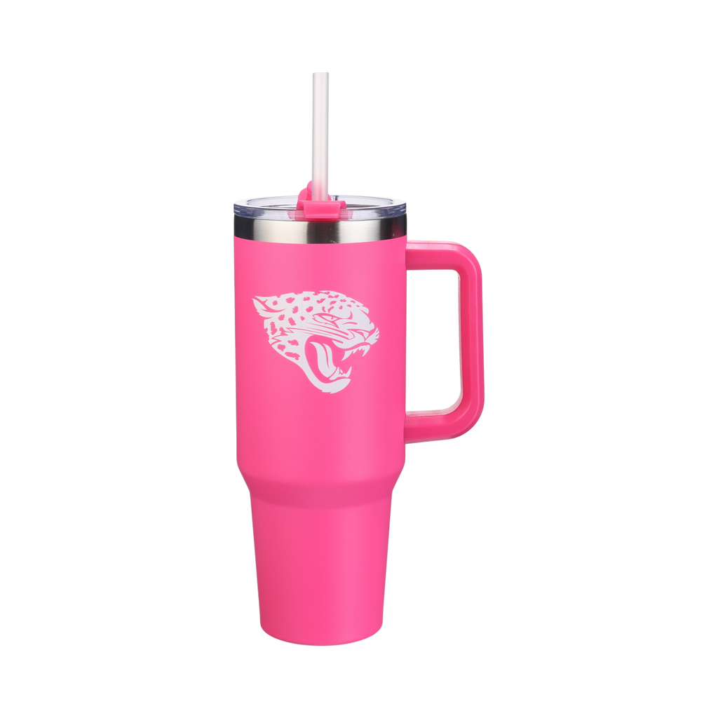 40oz Pink Game Day Tumbler I | Jacksonville Jaguars