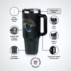 40oz TC Bling Game Day Tumbler I | Jacksonville Jaguars