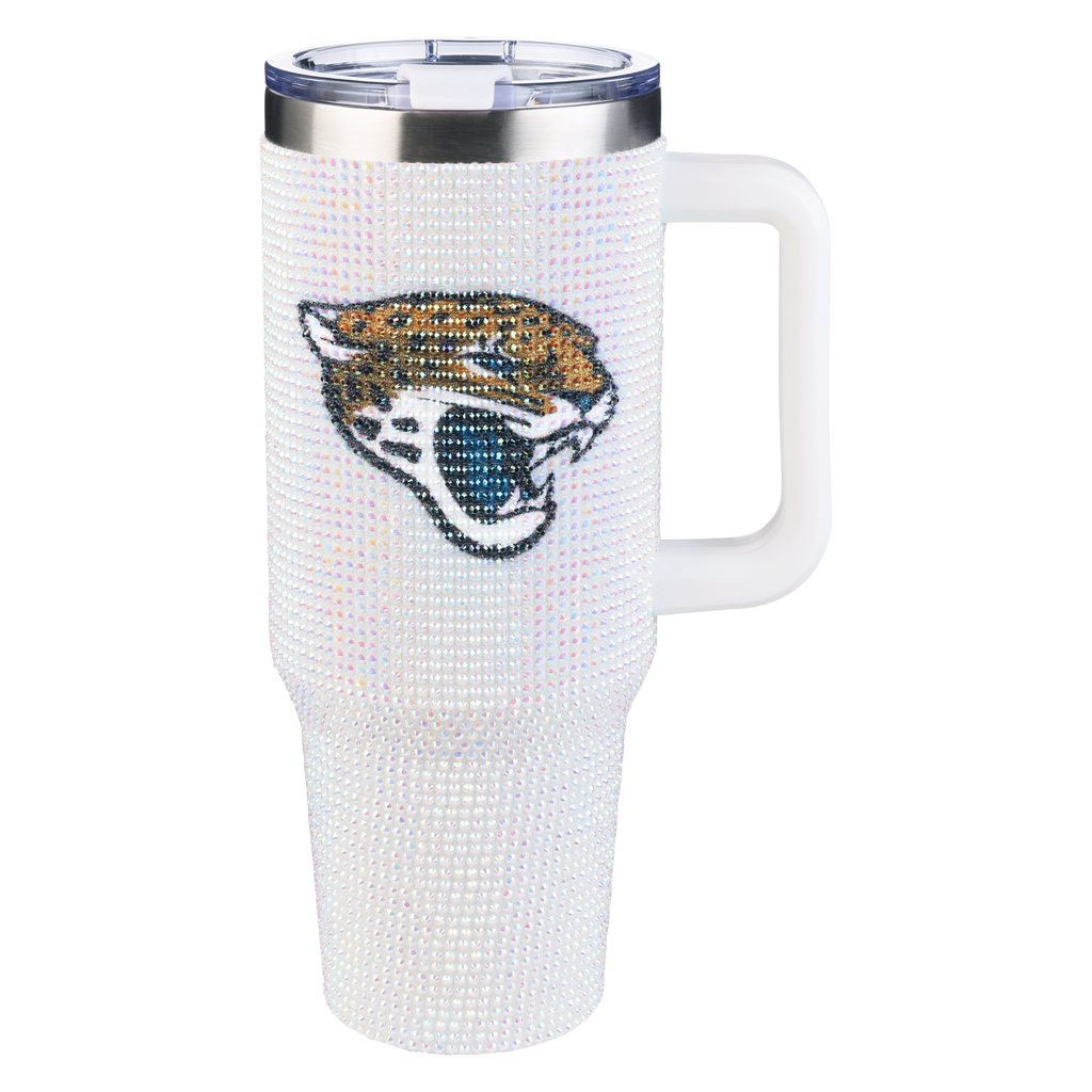 40oz Bling Collosal Tumbler | Jacksonville Jaguars