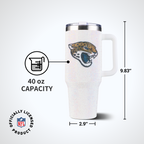 40oz Bling Collosal Tumbler | Jacksonville Jaguars
