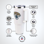 40oz Bling Collosal Tumbler | Jacksonville Jaguars