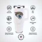 40oz Bling Collosal Tumbler | Jacksonville Jaguars