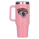 40oz Pink Bling Game Day Tumbler I | Jacksonville Jaguars