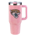 40oz Pink Bling Game Day Tumbler I | Jacksonville Jaguars