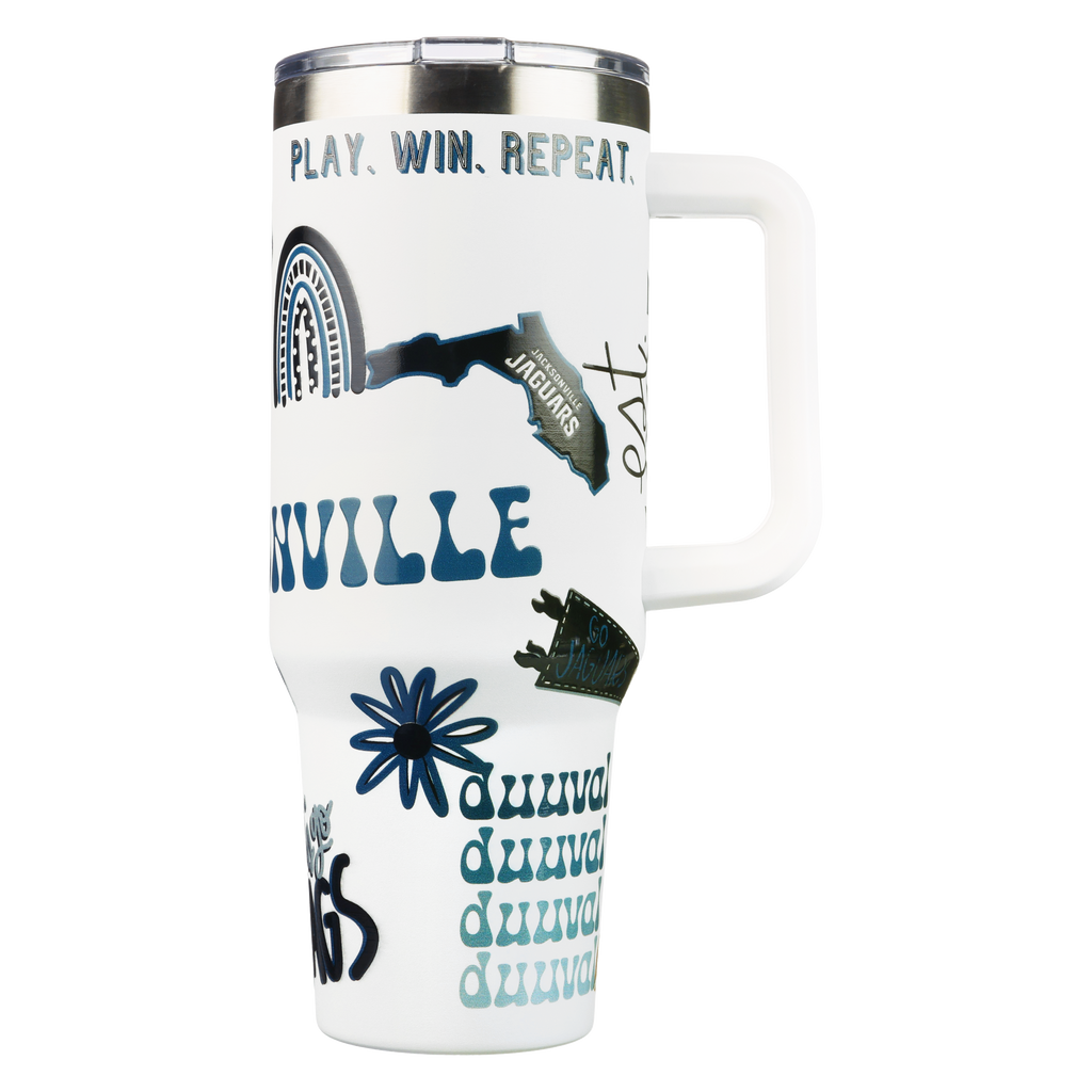 40oz Team Spirit Game Day Tumbler I | Jacksonville Jaguars