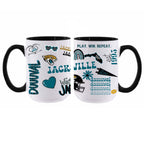 Loco Design 2 pack 15oz Mug | Jacksonville Jaguars