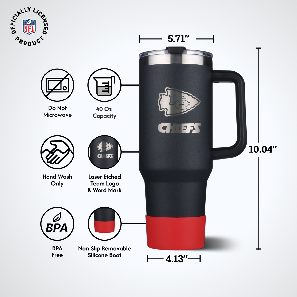 40 OZ Game Day Tumbler I | Kansas City Chiefs
