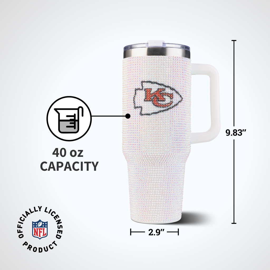 40oz Bling Collosal Tumbler | Kansas City Chiefs