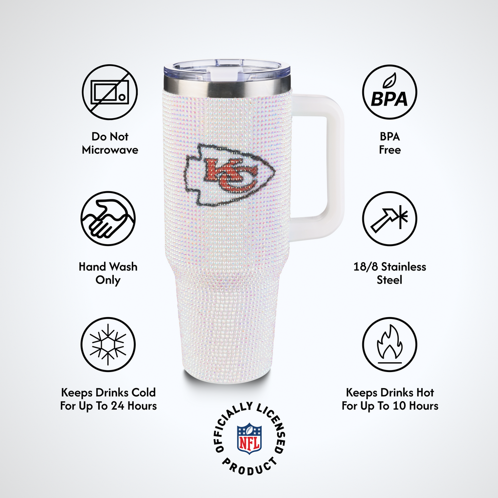 40oz Bling Collosal Tumbler | Kansas City Chiefs