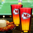 2-Pack Ombre Pint Glasses | Kansas City Chiefs