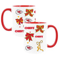  Chiefs 2pk 15oz Bow Coffee Mug 