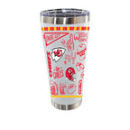 Sketchpad Design 30oz SS Tumbler | Kansas City Chiefs