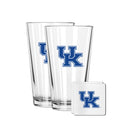 2 Pack Pint and Coasters set  | University Of Kentucky
