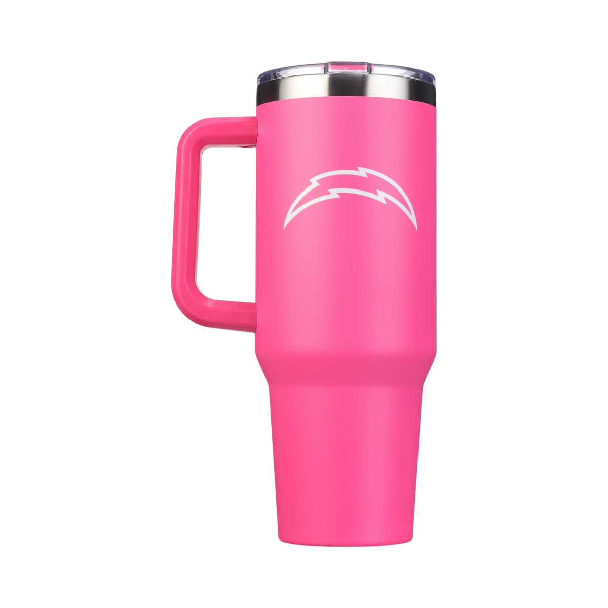 40oz Pink Game Day Tumbler I | Los Angeles Chargers