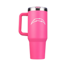 40oz Pink Game Day Tumbler I | Los Angeles Chargers