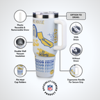 40oz Team Spirit Game Day Tumbler I | Los Angeles Chargers