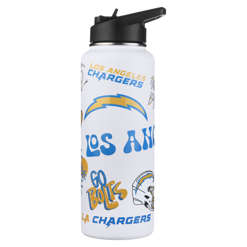 34oz Team Spirit Water Bottle I | Los Angeles Chargers
