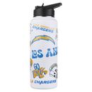 34oz Team Spirit Water Bottle I | Los Angeles Chargers