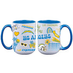 Loco Design 2 pack 15oz Mug | Los Angeles Chargers