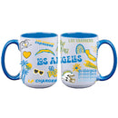 Loco Design 2 pack 15oz Mug | Los Angeles Chargers