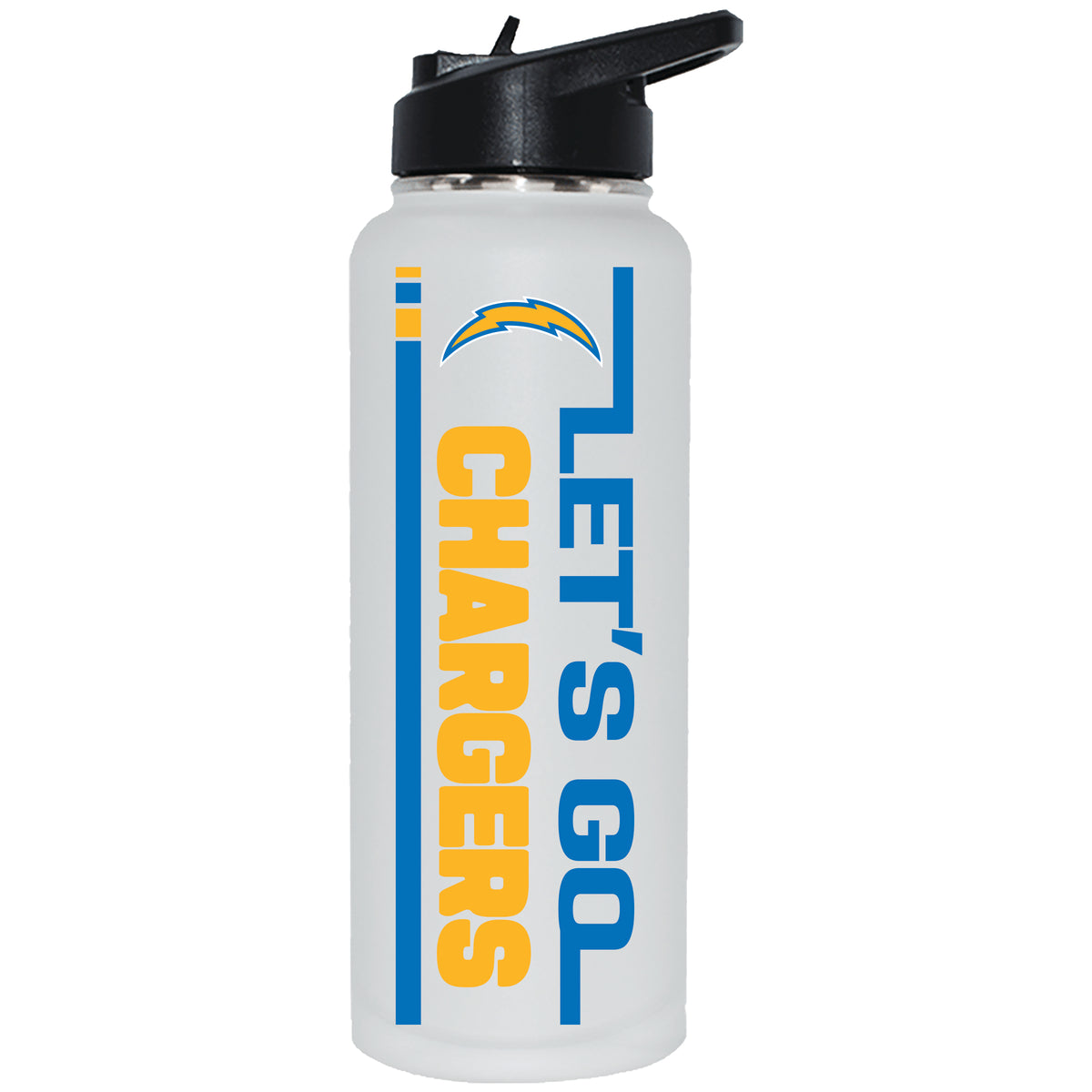34oz Quencher Let's Go Team Dash Design | Los Angeles Chargers