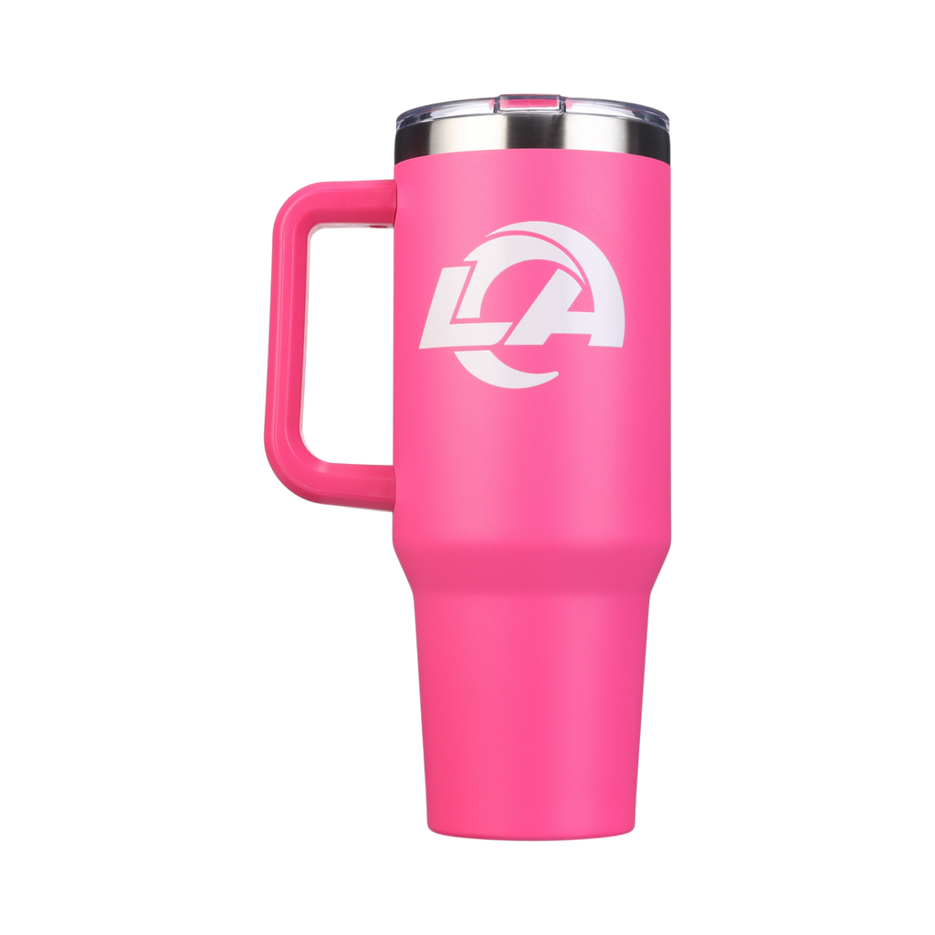 40oz Pink Game Day Tumbler I | Los Angeles Rams
