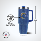 40oz TC Bling Game Day Tumbler I | Los Angeles Rams