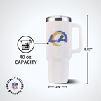 40oz Bling Collosal Tumbler | Los Angeles Rams