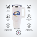 40oz Bling Collosal Tumbler | Los Angeles Rams