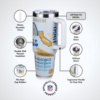 40oz Team Spirit Game Day Tumbler I | Los Angeles Rams