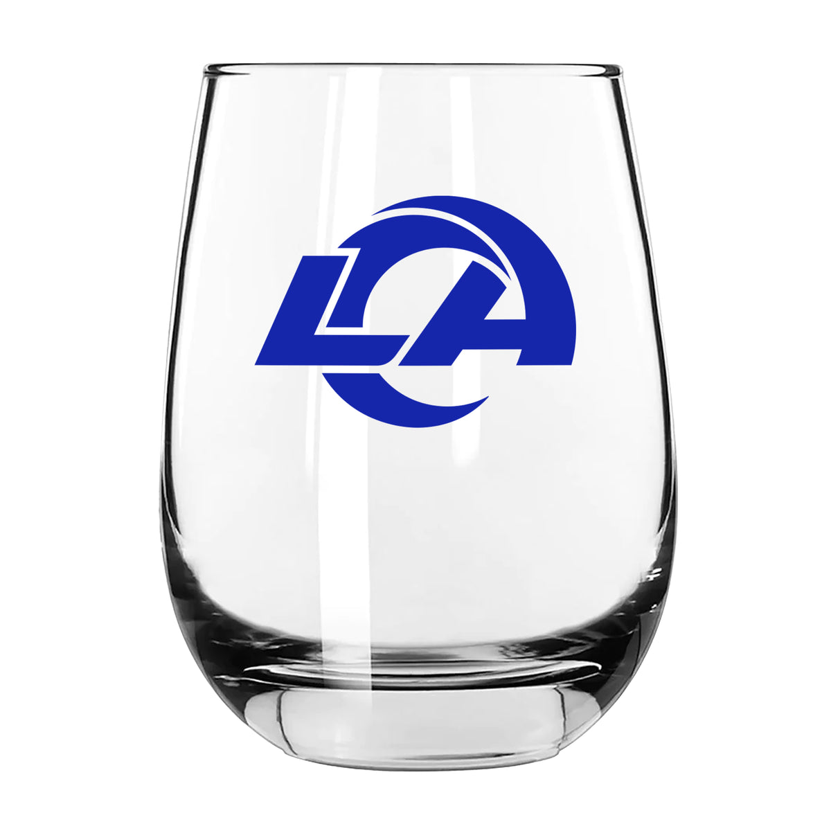 15oz Stemless Glass Tumbler | Los Angeles Rams