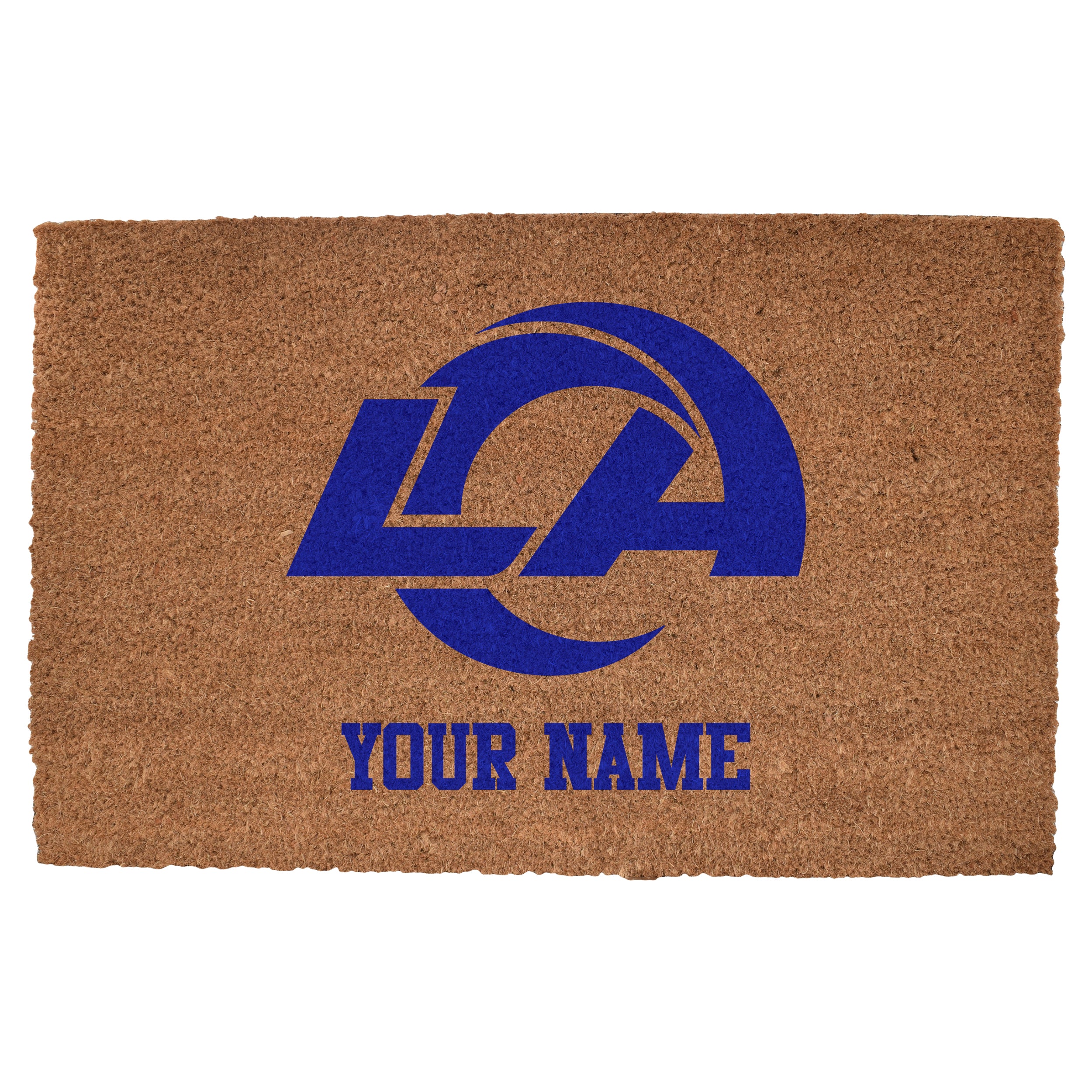 Personalized Doormat | Los Angeles Rams