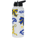 Rams 34oz Bow White Quencher Water Bottle