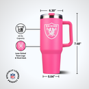 40oz Pink Game Day Tumbler I | Las Vegas Raiders
