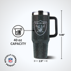 40oz TC Bling Game Day Tumbler I | Las Vegas Raiders