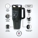 40oz TC Bling Game Day Tumbler I | Las Vegas Raiders