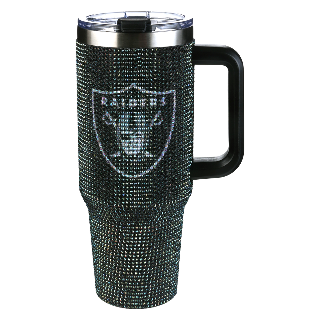 40oz TC Bling Game Day Tumbler I | Las Vegas Raiders
