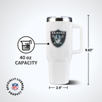 40oz Bling Collosal Tumbler | Las Vegas Raiders
