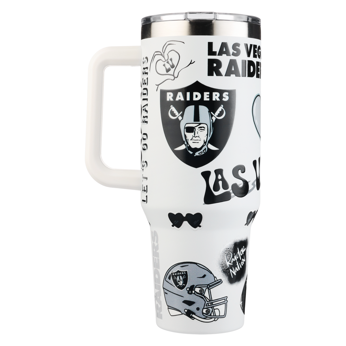 40oz Team Spirit Game Day Tumbler I | Las Vegas Raiders