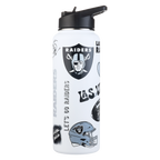 34oz Team Spirit Water Bottle I | Las Vegas Raiders