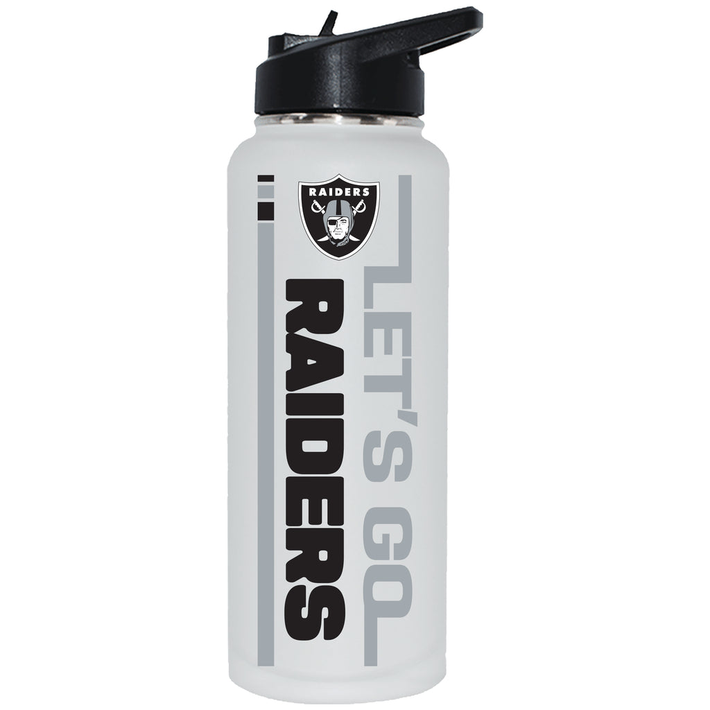 34oz Quencher Let's Go Team Dash Design | Las Vegas Raiders