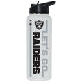 34oz Quencher Let's Go Team Dash Design | Las Vegas Raiders