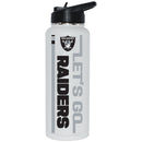 34oz Quencher Let's Go Team Dash Design | Las Vegas Raiders