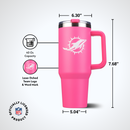 40oz Pink Game Day Tumbler I | Miami Dolphins