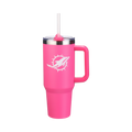 40oz Pink Game Day Tumbler I | Miami Dolphins