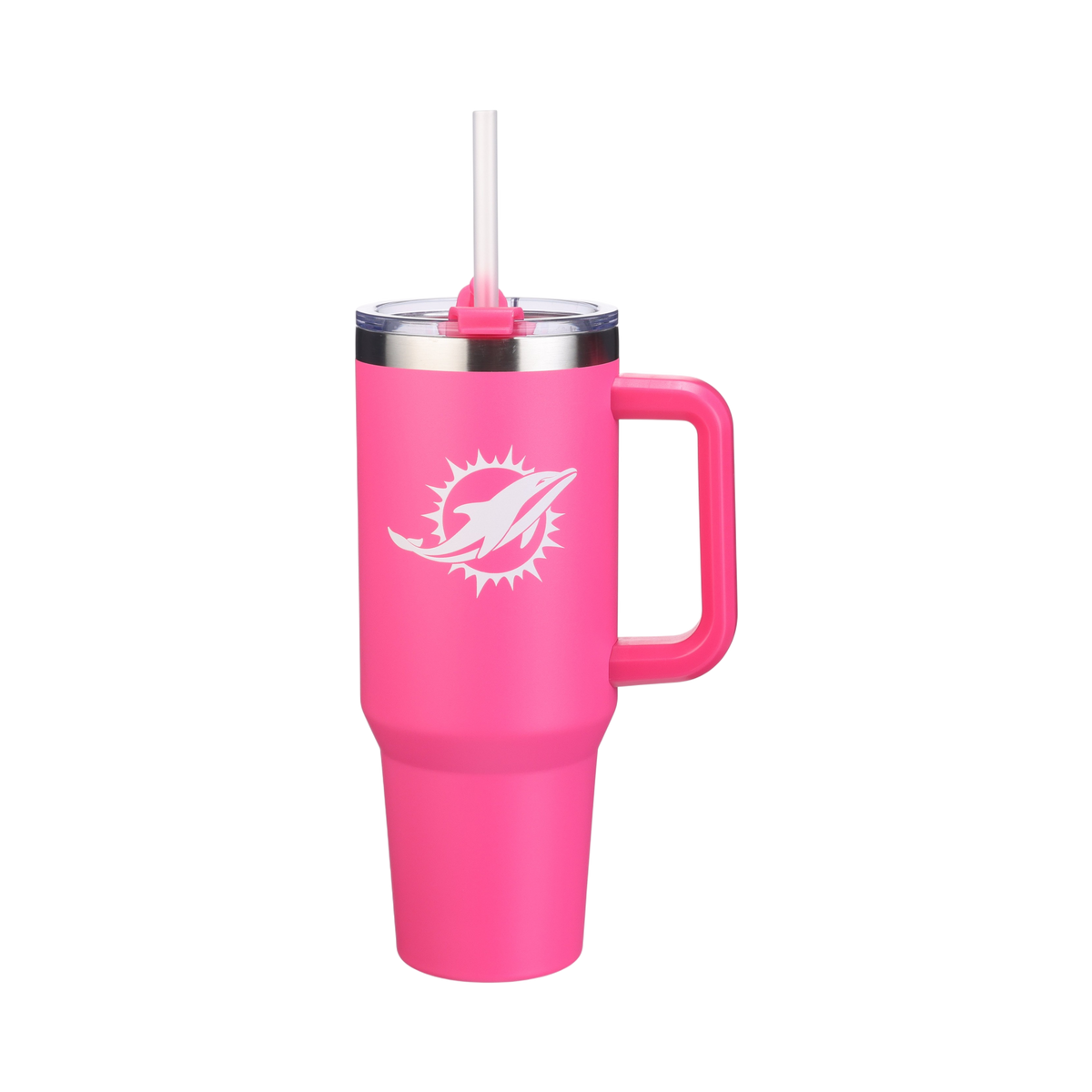 40oz Pink Game Day Tumbler I | Miami Dolphins