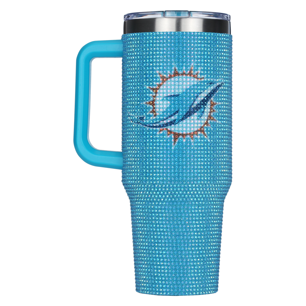 40oz TC Bling Game Day Tumbler I | Miami Dolphins