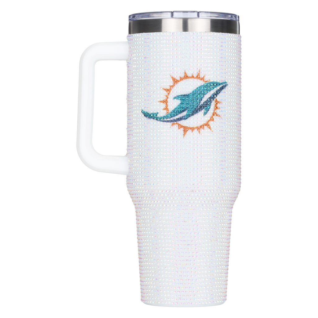 40oz Bling Collosal Tumbler | Miami Dolphins