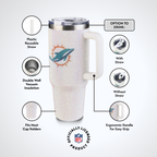 40oz Bling Collosal Tumbler | Miami Dolphins