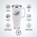 40oz Bling Collosal Tumbler | Miami Dolphins